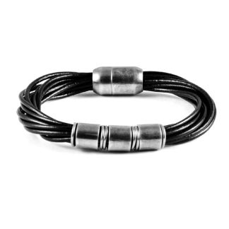 This black twine genuine leather design