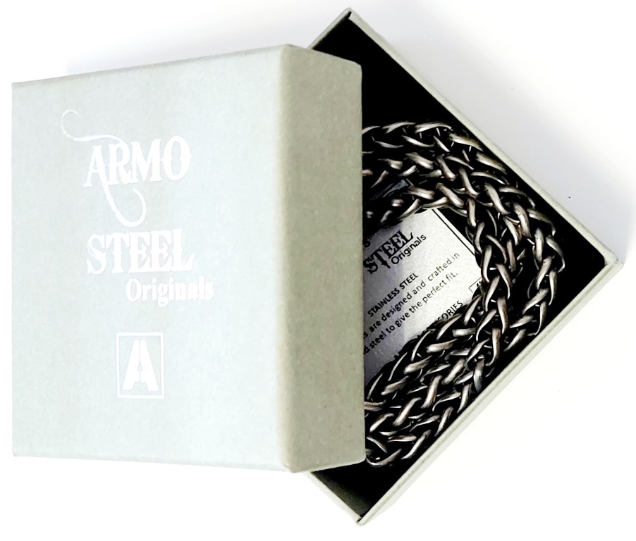 - Steel Necklaces Accessories Armo